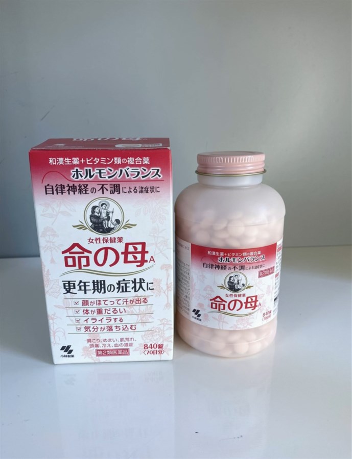 Viên Uống Tiền Mãn Kinh Kobayashi Nhật Bản 840 Viên